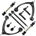 10pcs Front Suspension Kit Upper Control Arm Tie Rod Ends Sway Bar Links Lower Ball Joints G46022