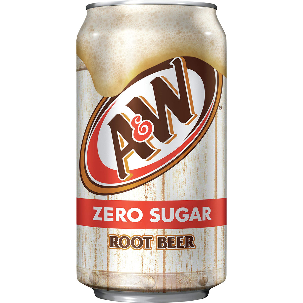 Zero Sugar Root Beer Soda, 12 fl oz cans, 12 pack T47369