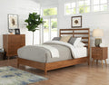 Chestnut California King Slat Back Bed R50696