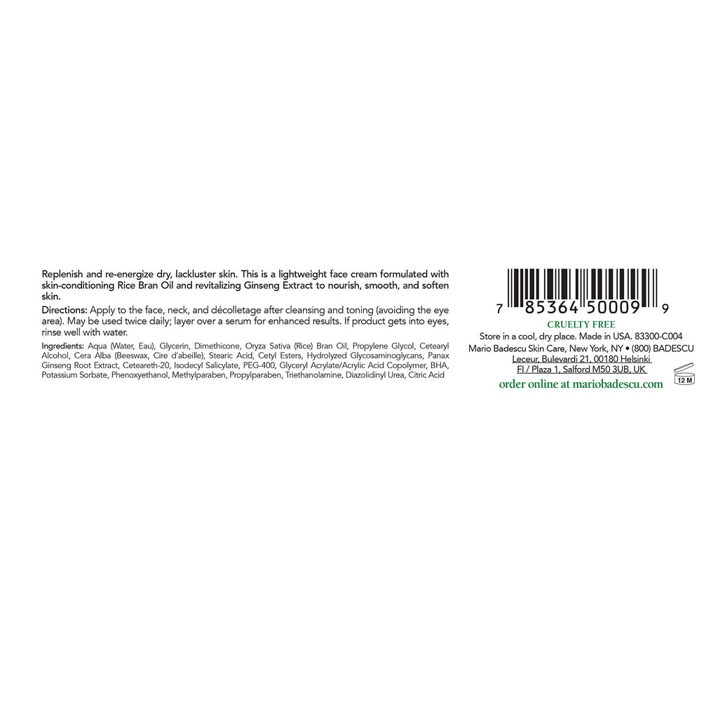 Lightweight Daily Face Moisturizer 1 Oz C169