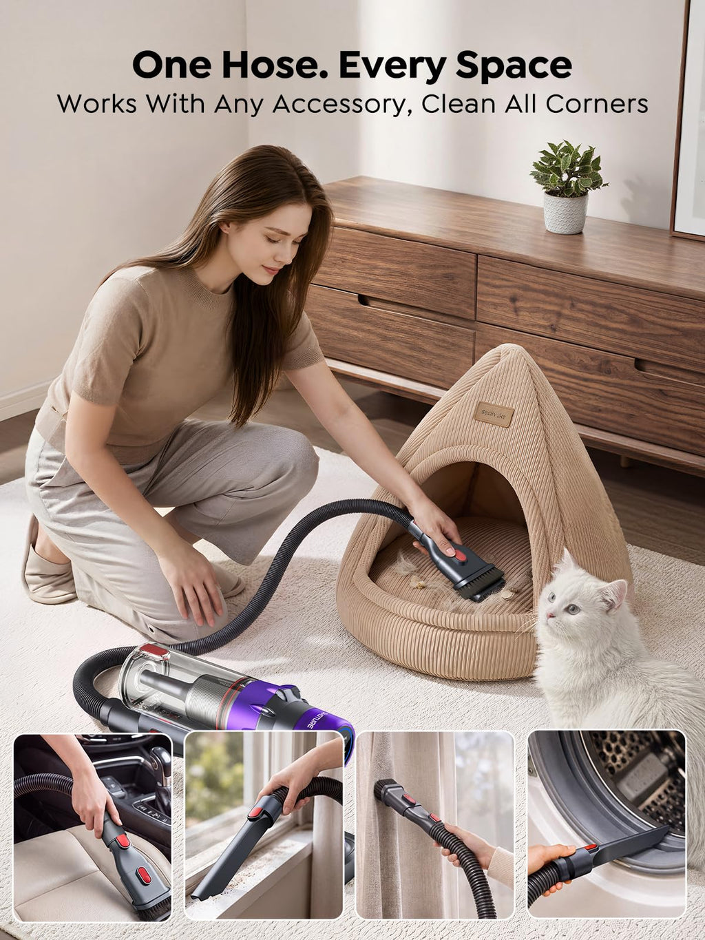 650W 55KPA 70Mins Cordless Stick Vacuum Cleaner X22858