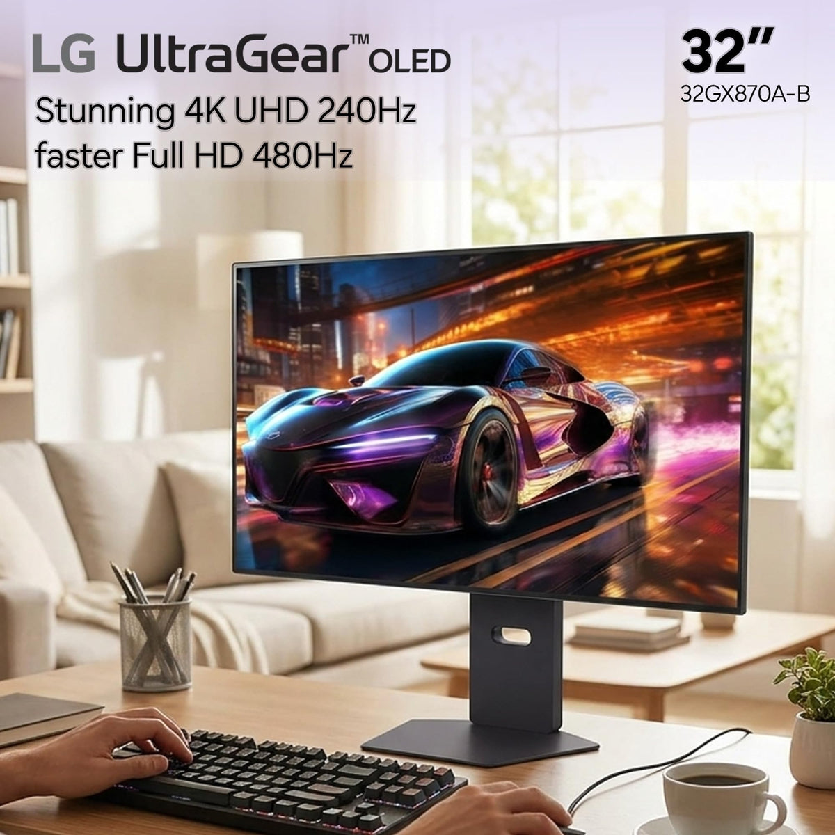 32" OLED Gaming Monitor C10375