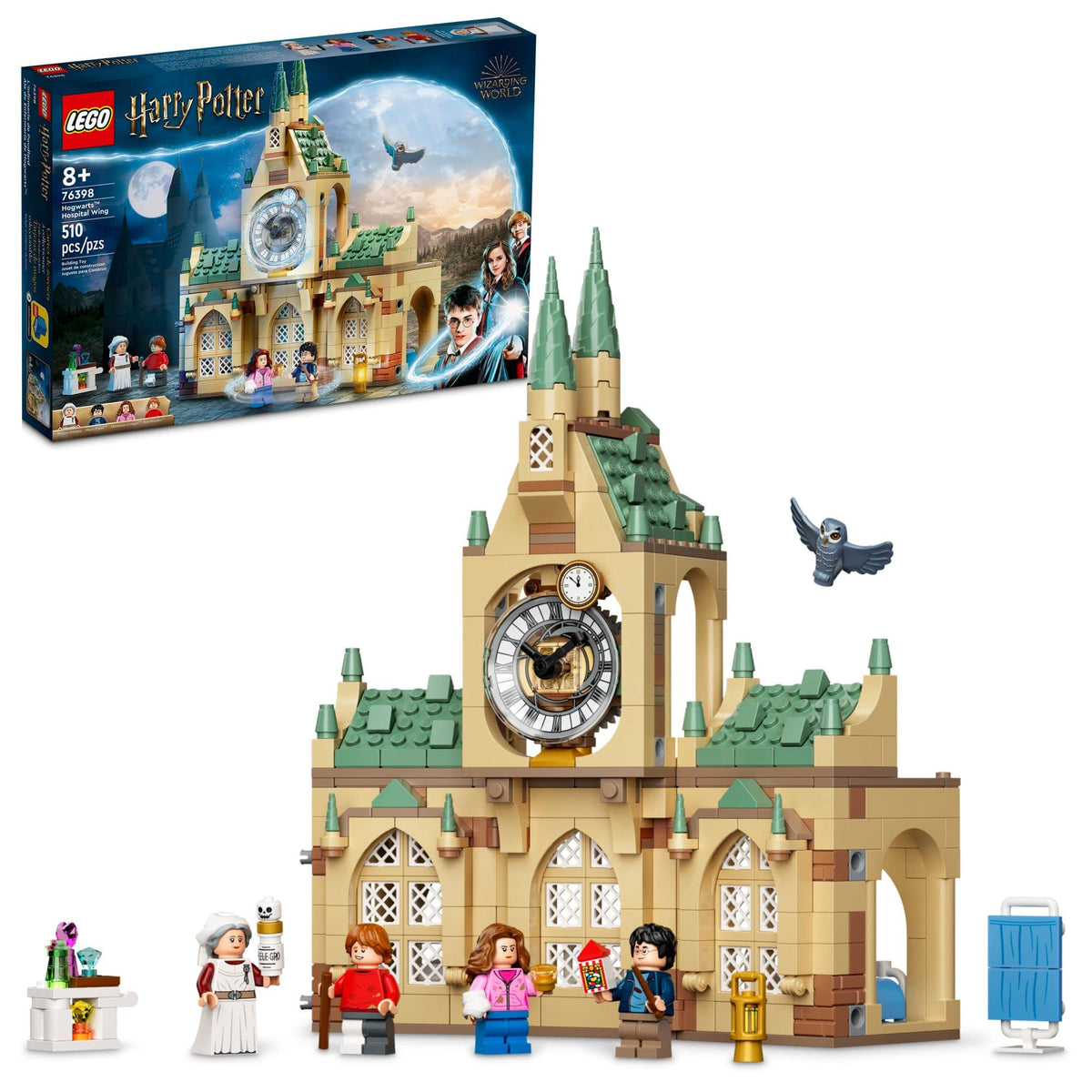 Building Toy Castle Kit with Clock Tower Y14262