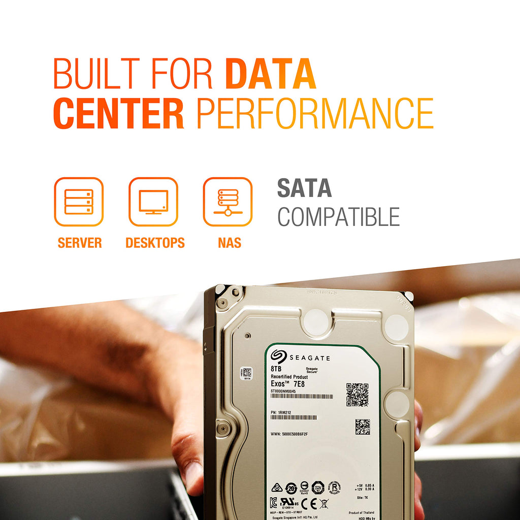 8TB 7200 RPM SATA 3.5-Inch Enterprise Hard Disk Drive V5742