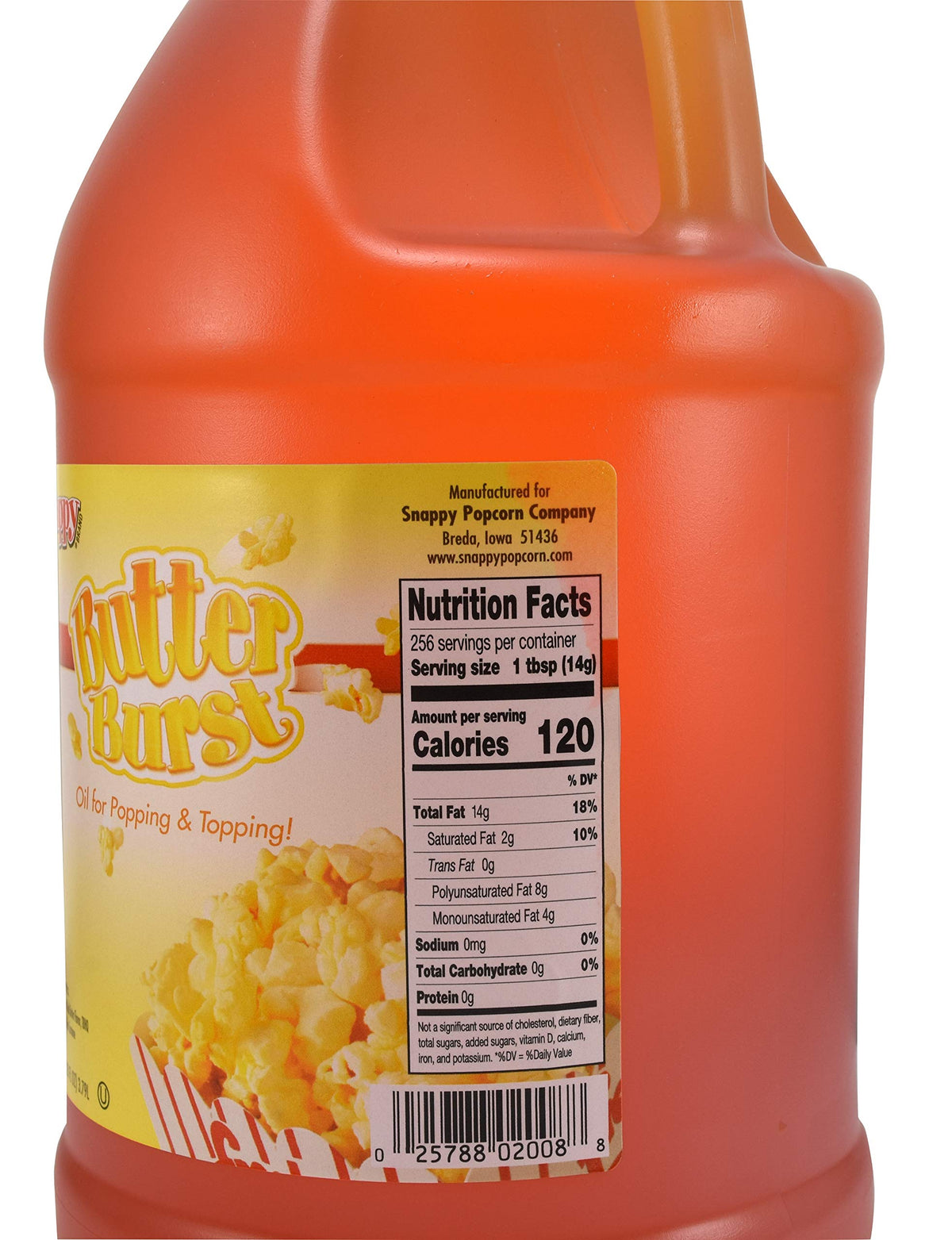 Popcorn Oil, 1 Gallon E412