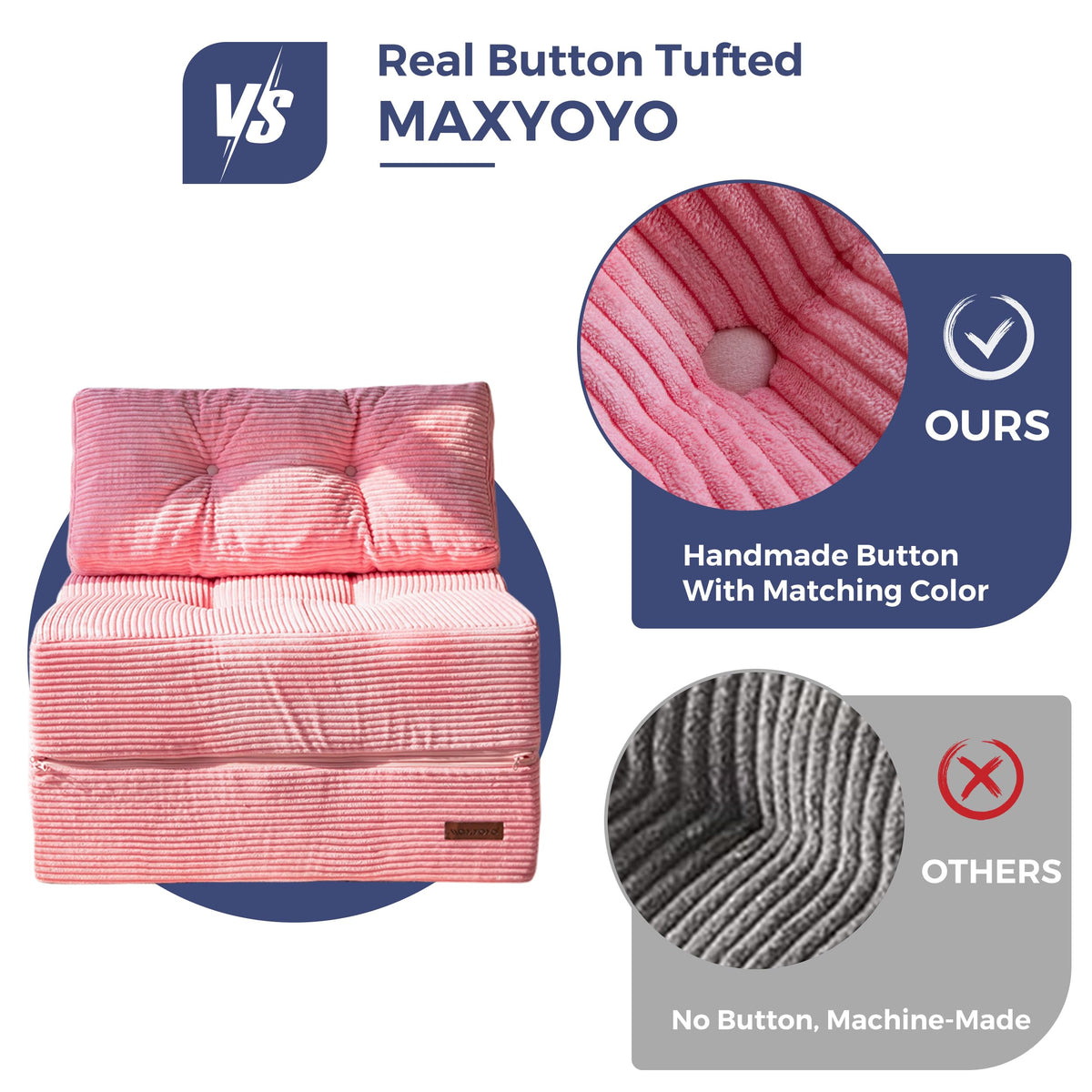 Folding Sofa Bed with Pillow L10746