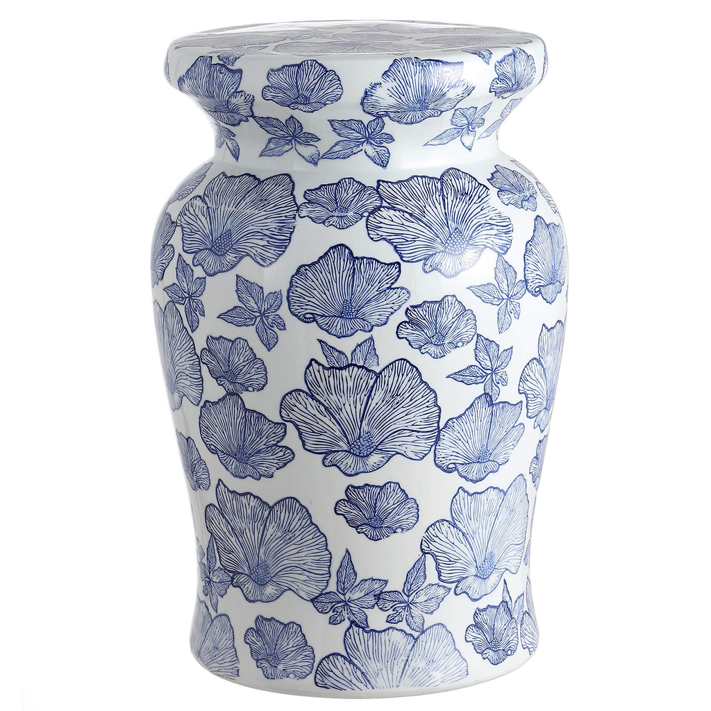 Ceramic Drum Garden Stool Side Table W229