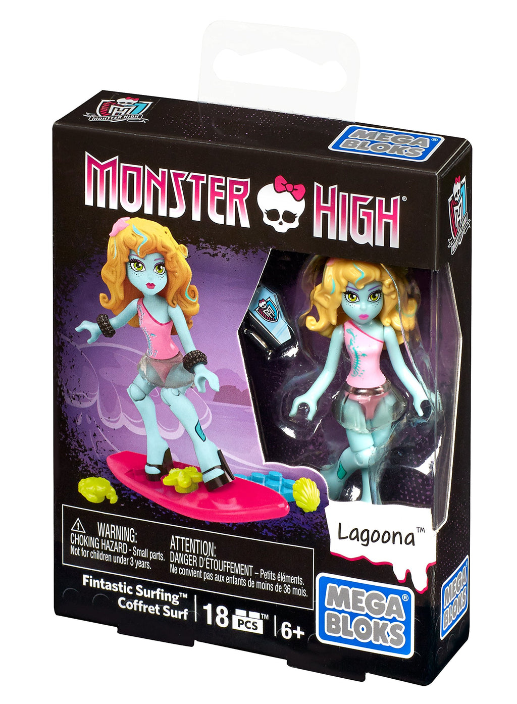 Monster High Lagoona Blue Fintastic Surfing Pack K8933